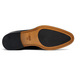 Calzoleria Toscana 7730 Suede Penny Loafers Black