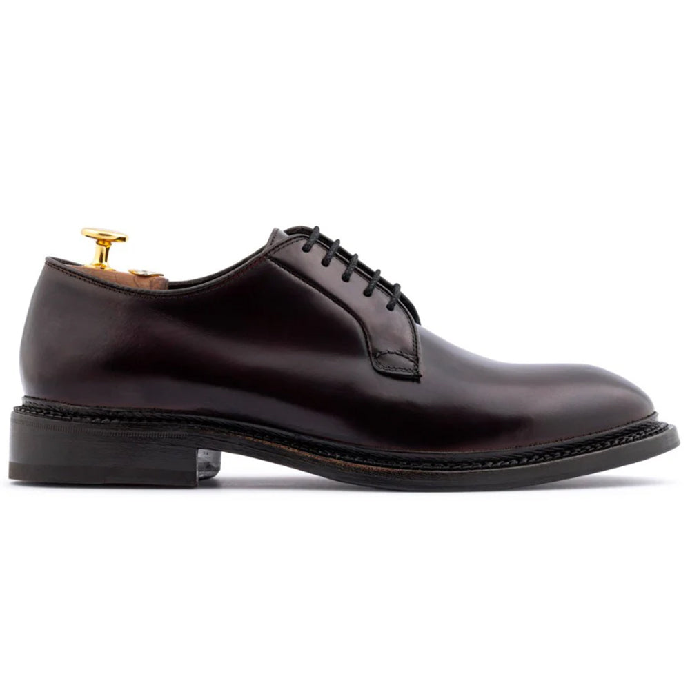 Harris Firenze 1913 Smooth Brushed Leather Derby Brown