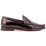 Vinci Leather The Belmont Polished Leather Loafer Black