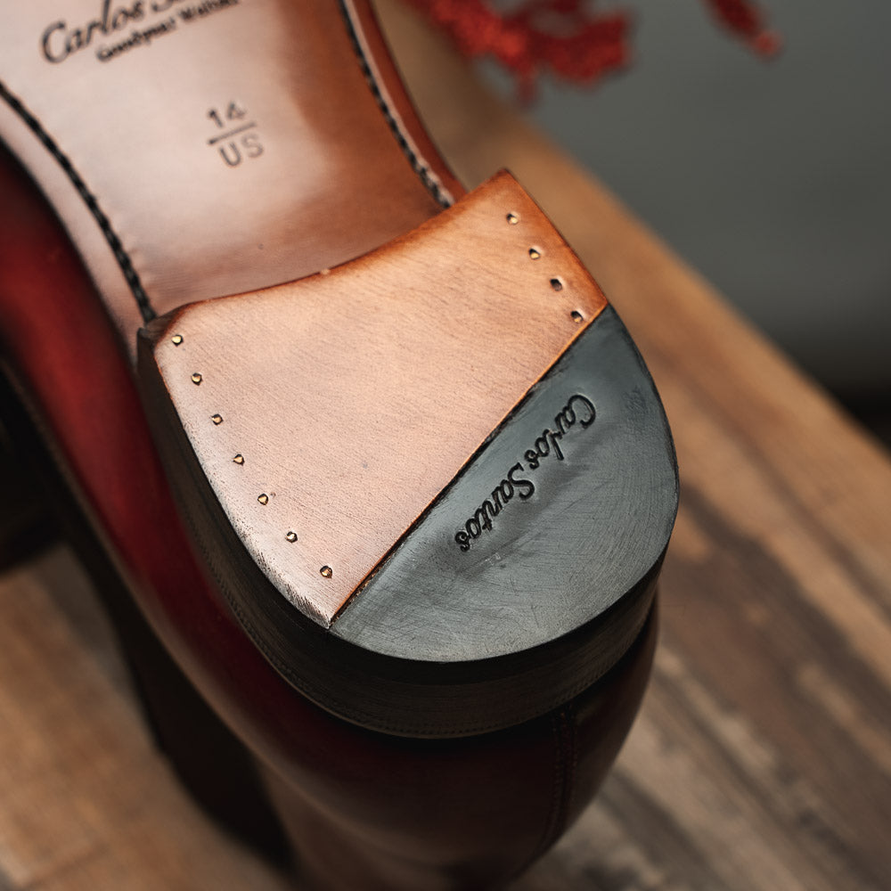 Carlos Santos Daniel 7902 Chelsea Boots Wine Shadow