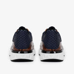 Vinci Leather The Caesars Leather Sneaker Navy / Tan