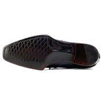 Paul Parkman Goodyear Welted Wingtip Oxfords Bordeaux & Blue