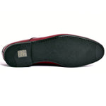 Corrente C165-8248 Leather Bit Mule Burgundy