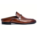 Corrente C164-8248 Leather Bit Mule Tan