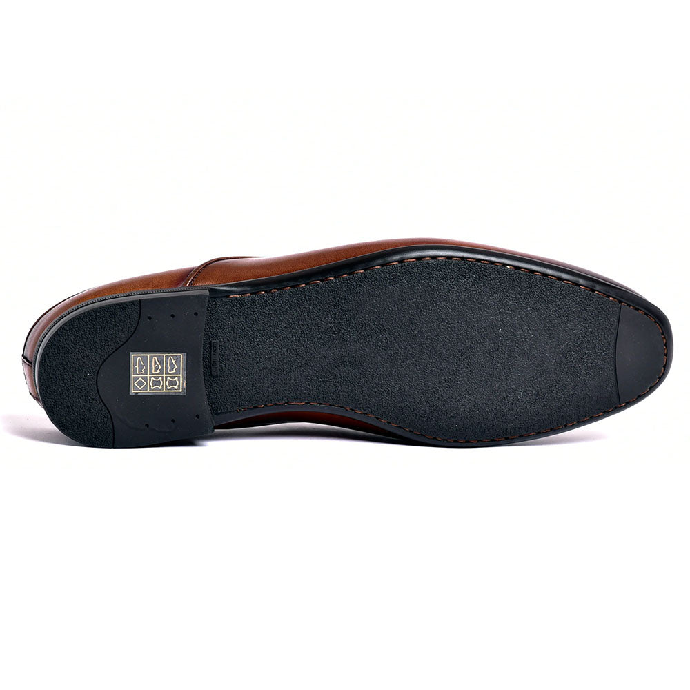 Corrente C164-8248 Leather Bit Mule Tan