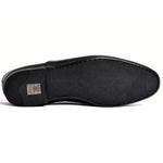 Corrente C163-8248 Leather Bit Mule Black