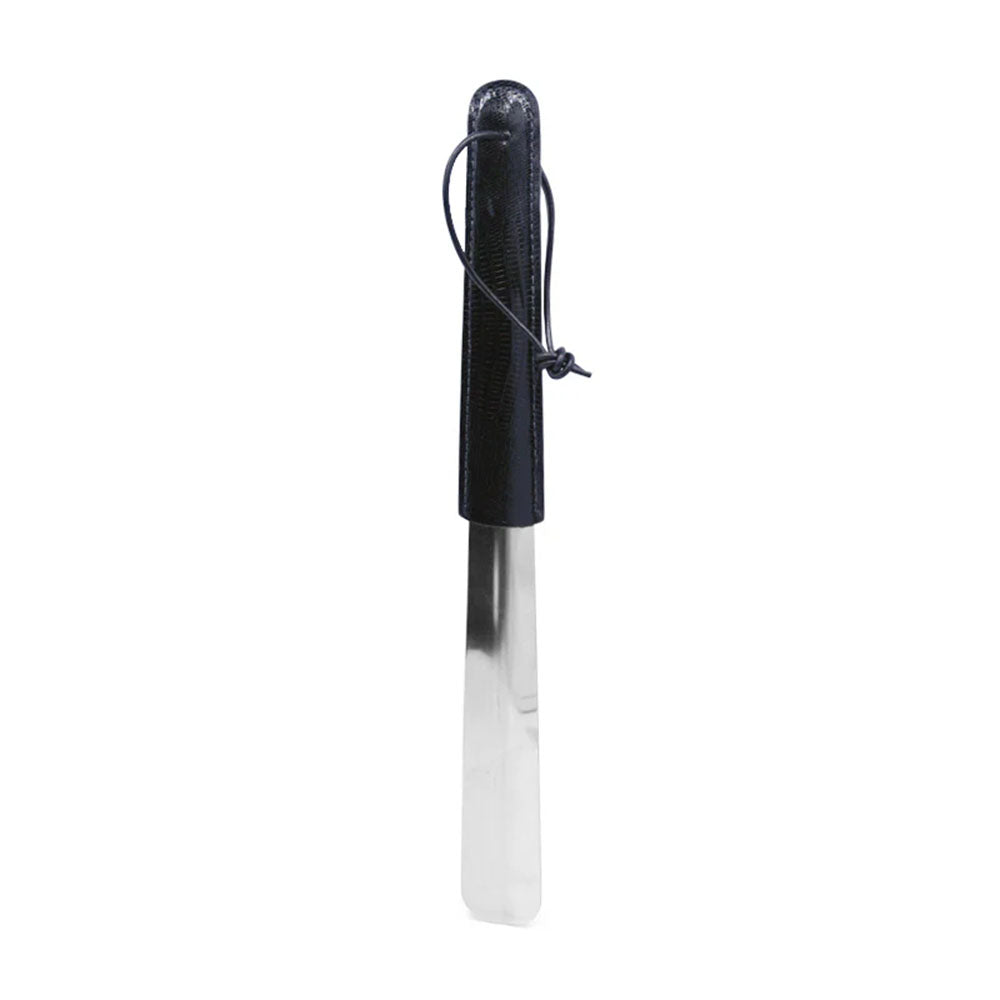 Zelli Teju Lizard Shoe Spoon Black (84-800-BLK)
