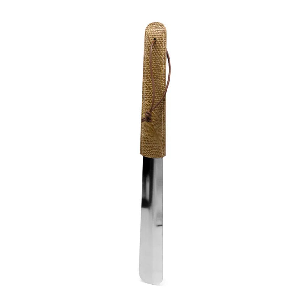 Zelli Teju Lizard Shoe Spoon Cappuccino (84-800-CAP)