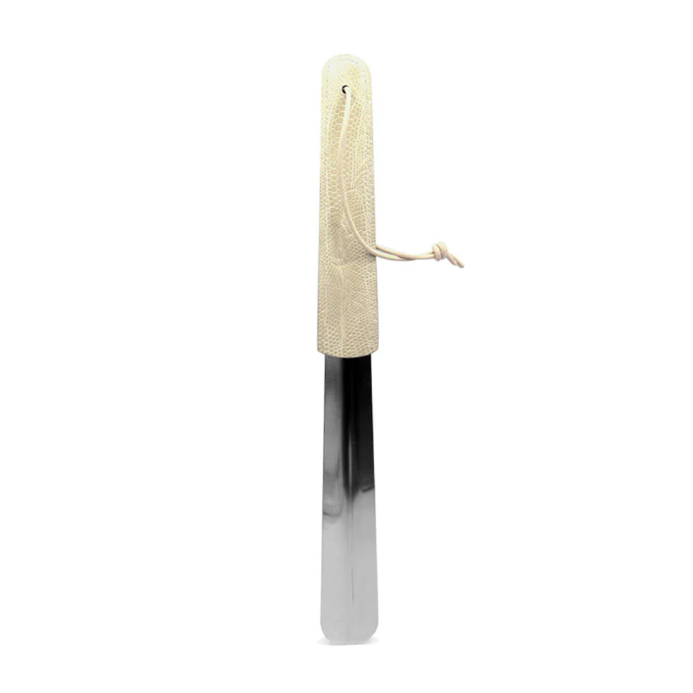 Zelli Teju Lizard Shoe Spoon Ivory (84-800-IVY)