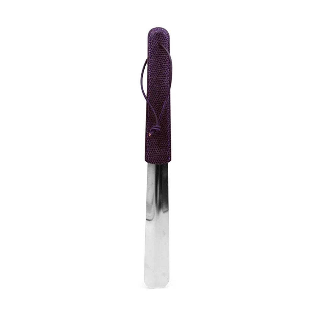 Zelli Teju Lizard Shoe Spoon Purple (84-800-PRL)