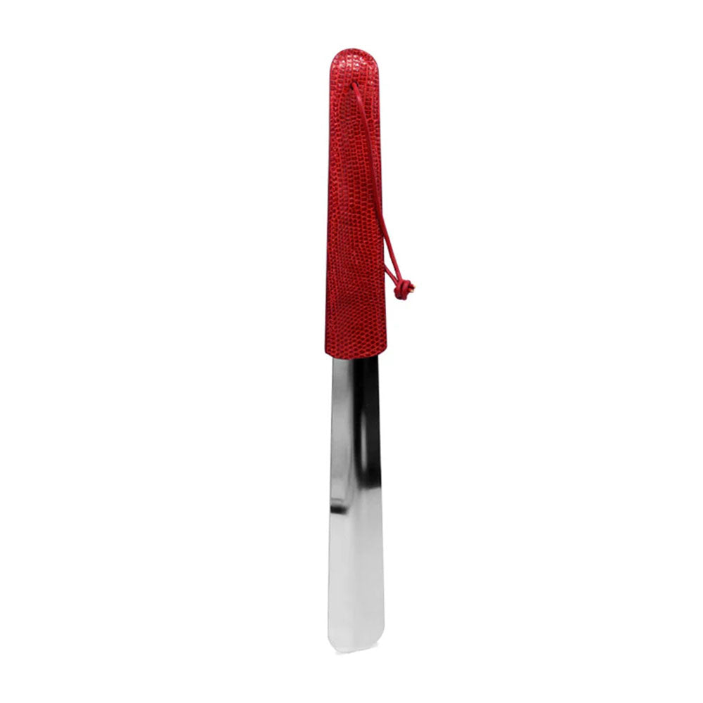 Zelli Teju Lizard Shoe Spoon Red (84-800-RED)