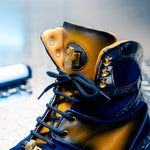 Mauri 8402 Diamond Patent / Baby Croc / Suede / Nappa Sneaker Toffee / Dirty Wonder Blue