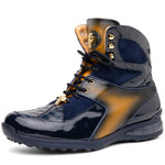 Mauri 8402 Diamond Patent / Baby Croc / Suede / Nappa Sneaker Toffee / Dirty Wonder Blue
