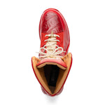 Mauri 8402 Diamond Patent / Baby Croc / Suede / Nappa Sneaker Cream / Dirty Red 