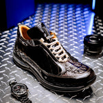 Mauri 8415/1 Beats Patent/ Hornback Crown/ Velvet Sneakers Sport Rust/ Dune