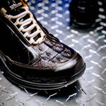 Mauri 8415/1 Beats Patent/ Hornback Crown/ Velvet Sneakers Sport Rust/ Dune