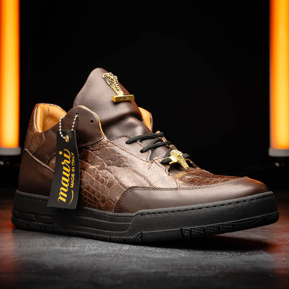 Mauri 8423+TG02 Caiman Nappa Sneakers Sport Rust