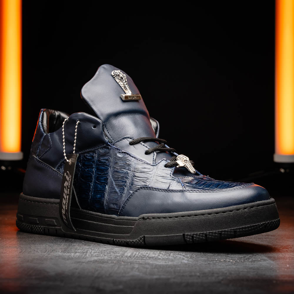 Mauri 8423+TG02 Caiman Nappa Sneakers Wonder Blue