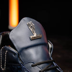Mauri 8423+TG02 Caiman Nappa Sneakers Wonder Blue