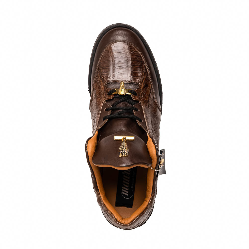 Mauri 8423+TG02 Caiman Nappa Sneakers Sport Rust