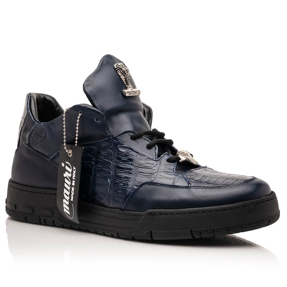 Mauri 8423+TG02 Caiman Nappa Sneakers Wonder Blue