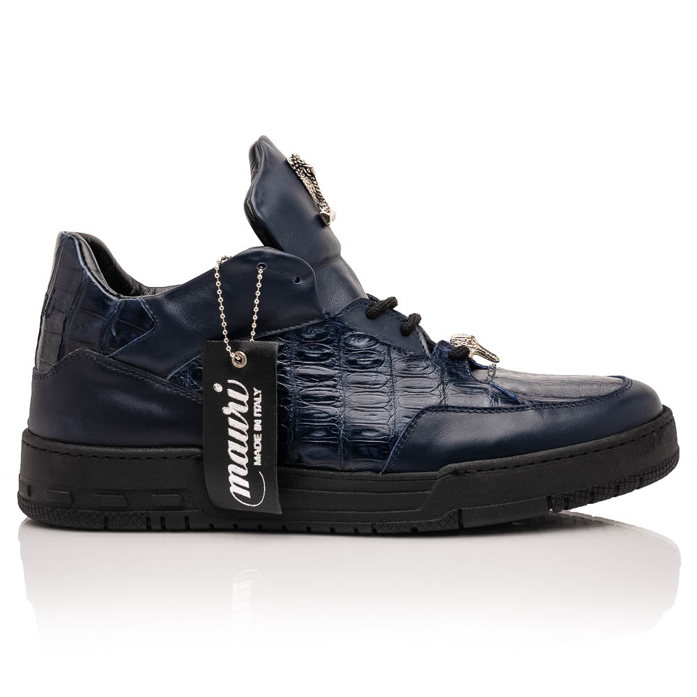Mauri 8423+TG02 Caiman Nappa Sneakers Wonder Blue