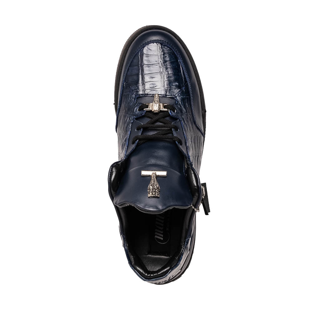 Mauri 8423+TG02 Caiman Nappa Sneakers Wonder Blue