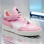 Mauri 8423 Ghost Baby Croc & Nappa Sneaker White / Dirty Pink
