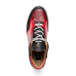 Mauri 8423 Ghost Baby Croc & Nappa Sneaker White / Dirty Red