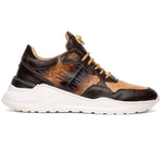 Mauri 8457/1 Runner Baby Crocodile & Nappa Sneaker Dune / Sport Rust