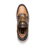 Mauri 8457/1 Runner Baby Crocodile & Nappa Sneaker Dune / Sport Rust