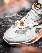 Mauri 8464/2 Sonic Time / Fabric / Baby Croc & Nappa Sneaker White