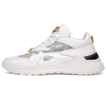 Mauri 8464/2 Sonic Time / Fabric / Baby Croc & Nappa Sneaker White