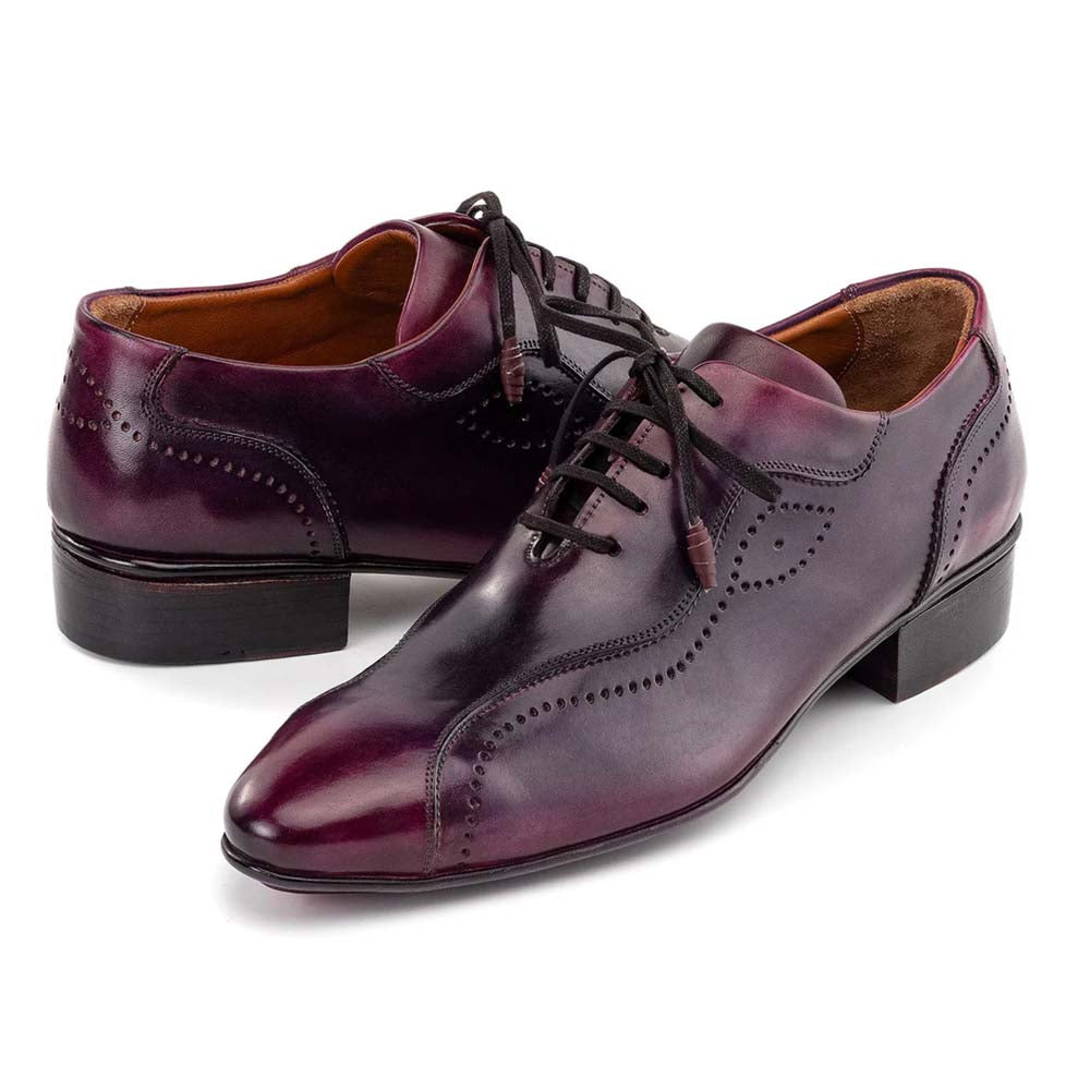 Paul Parkman Handmade Burnished Oxford Purple (84654-PRP)