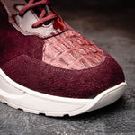 Mauri 8492 Hornback / Suede / Patent Sneakers Ruby Red