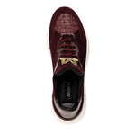 Mauri 8492 Hornback / Suede / Patent Sneakers Ruby Red