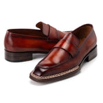 Paul Parkman Norwegian Welted Loafers Brown