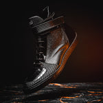 Mauri 8529 Pebble Grain & Crocodile Sneakers