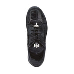 Mauri 8594 Mustang Pony & Crocodile Sneakers Black (Special Order)