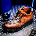 Mauri 8596/3 Hazard Hornback/ Alligator Sneakers Orange/ Dirty Black