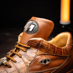 Mauri 8596/4 Hornback / Nappa Sneakers Camel (Special Order)