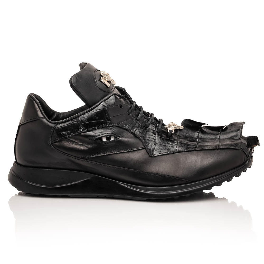 Mauri 8596/4 Hornback / Nappa Sneakers Black