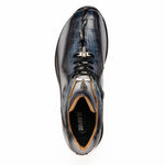 Mauri 8596/4 Hornback / Nappa Sneakers Acre Raindrops & Caribbean Blue Dirty Black (Special Order)