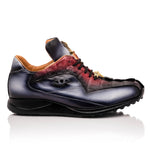 Mauri 8596/4 Hornback / Nappa Sneakers Acre Raindrops & Ruby Red Dirty Black (Special Order)