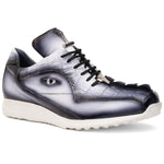 Mauri 8596/4 Hazard Hornback & Nappa Sneaker White / Dirty Black