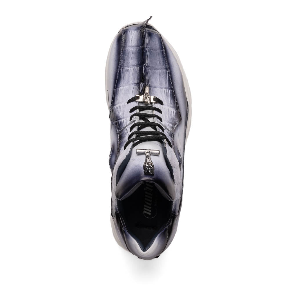 Mauri 8596/4 Hazard Hornback & Nappa Sneaker White / Dirty Black
