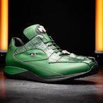 Mauri 8596/4 Hornback / Nappa Sneakers Hunter Green (Special Order)
