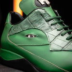 Mauri 8596/4 Hornback / Nappa Sneakers Hunter Green (Special Order)