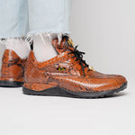 Mauri Snake Eyes 8596 Python Sneakers Black / Gold