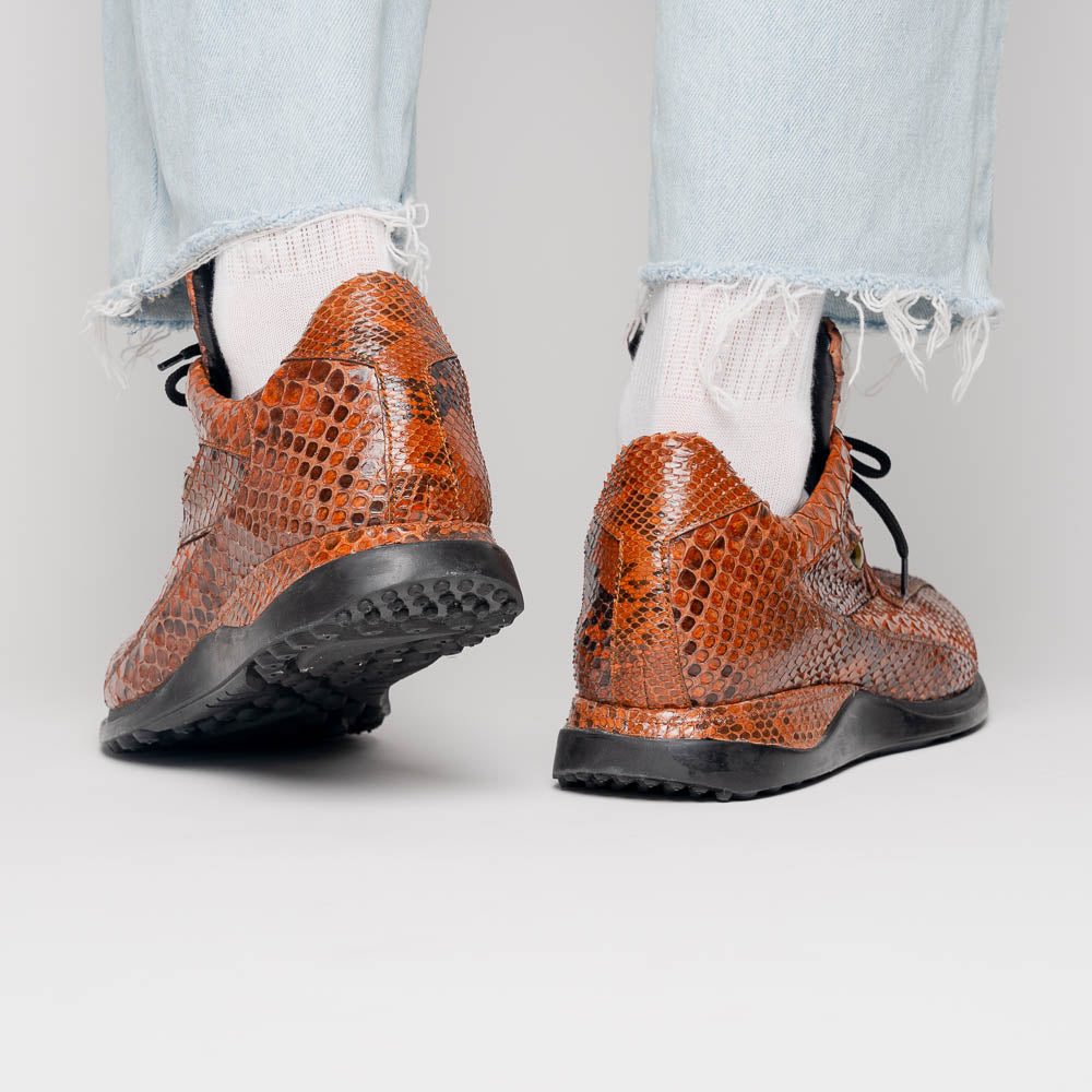 Mauri Snake Eyes 8596 Python Sneakers Black / Gold